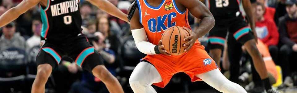 乐鱼体育-交锋16连胜！亚历山大缺席残阵雷霆21分逆转灰熊 杰伦26+10